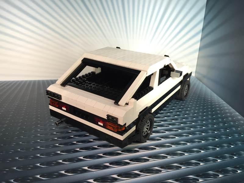 Illustration for article titled This Lego Hachi-Roku makes me want to go drifting